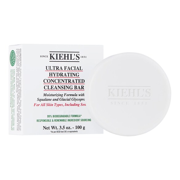 Ultra Facial Hydrating Concentrated Cleansing Bar - Limpiador sólido, Kiehl's Since 1851